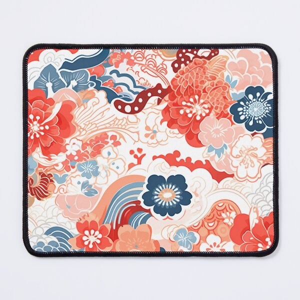 Item preview, Traditional Japanese Floral Art - Anime Patterns designed and sold by KAIGAME Art.
