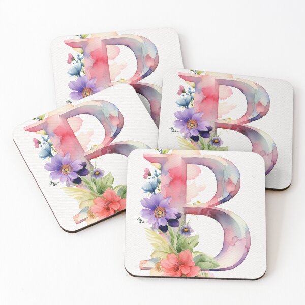 Item preview, Letter B in Watercolor Painting  designed and sold by MahsaWatercolor.
