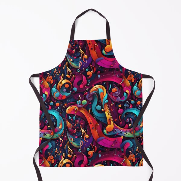 Item preview, Abstract Musical Notes Pattern designed and sold by Patternliss.