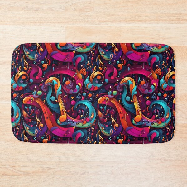 Item preview, Abstract Musical Notes Pattern designed and sold by Patternliss.