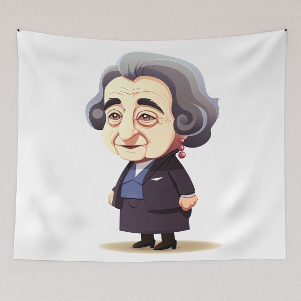 Item preview, Golda Meir | cute style designed and sold by ComicsFactory.