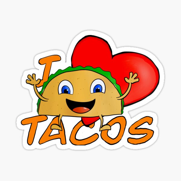 Item preview, I Love Tacos designed and sold by Agreeablefables.