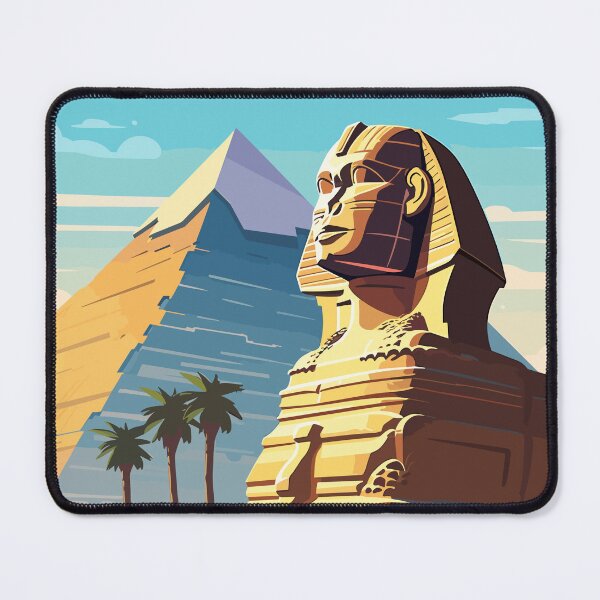 Item preview, Great Sphinx, Cairo, Egypt Travel poster designed and sold by Travel-Graphix.