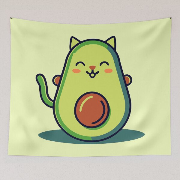 Item preview, Cat Avocado designed and sold by Timegraf.