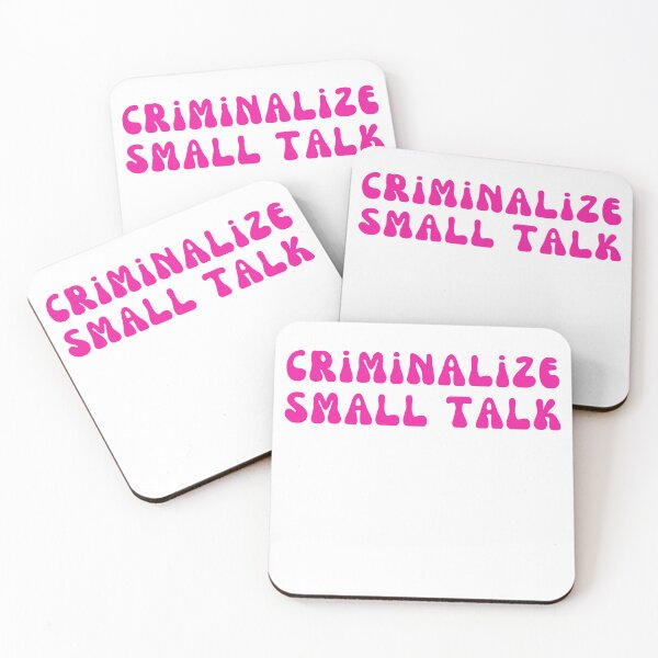 Item preview,  criminalize small talk designed and sold by rawaart1.