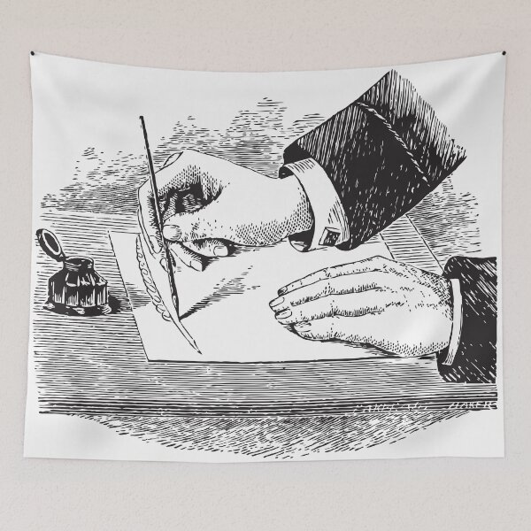 Item preview, VINTAGE WRITING HAND Pop Art designed and sold by Bruce ALMIGHTY Baker.