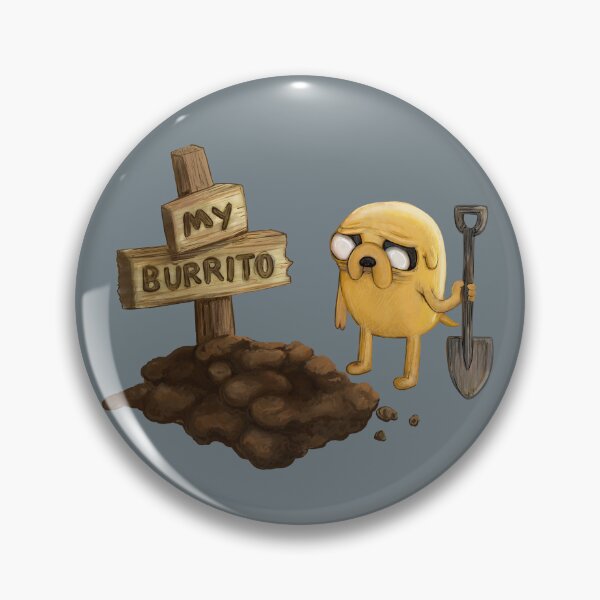 Item preview, R.I.P Everything Burrito - Adventure Time fan art designed and sold by Lavinia Knight.