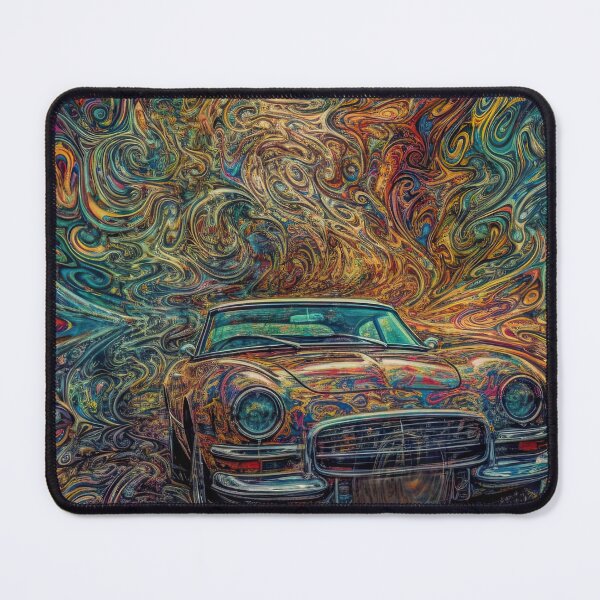 Item preview, Psychedelic Car Ride (Variation) designed and sold by OccultDreams.