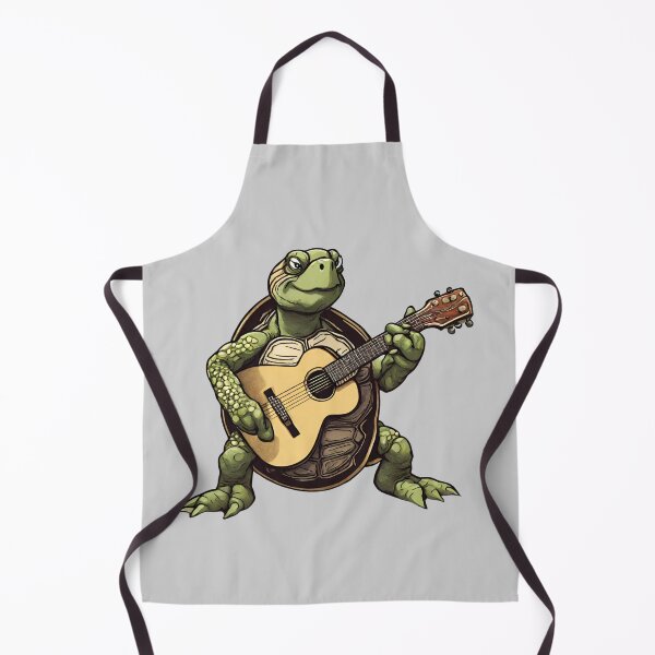 Item preview, Turtle Playing Guitar designed and sold by RedPumpFlash.