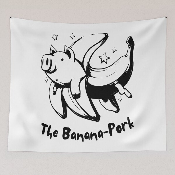 Item preview,  Banana Pig - The Banana-Pork v3 Vector designed and sold by danny-Dsign.