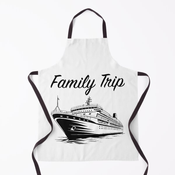 Artikelvorschau, Kreuzfahrtschiff – Familienurlaub (schwarze Schrift) entworfen und verkauft von VelvetRoom.