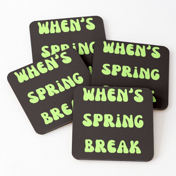 Item preview, when’s spring break designed and sold by rawaart1.