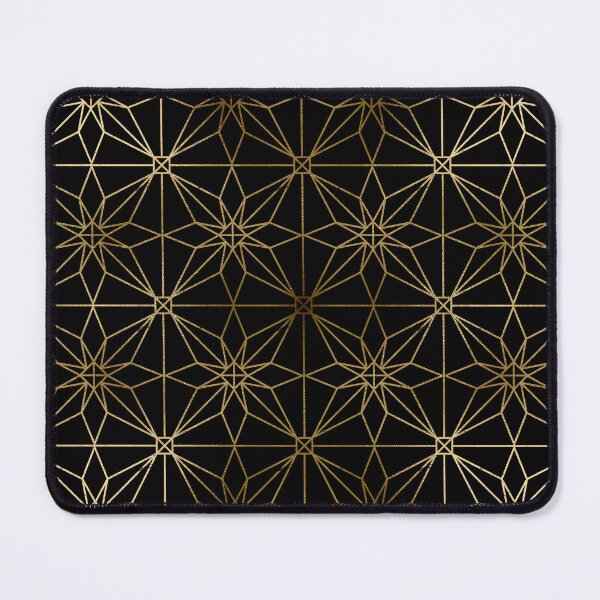 Item preview, Chic Golden And Black Sophisticated Art Deco Pattern designed and sold by DEC02.