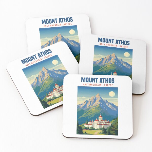 Item preview, Mount Athos, Holy Mountain Travel Poster designed and sold by Travel-Graphix.