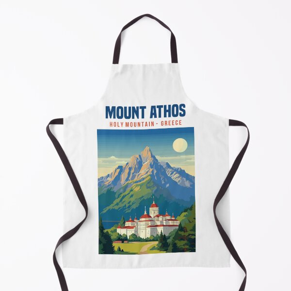 Item preview, Mount Athos, Holy Mountain Travel Poster designed and sold by Travel-Graphix.