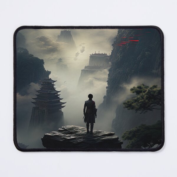 Item preview, Chinese Mountains designed and sold by OccultDreams.