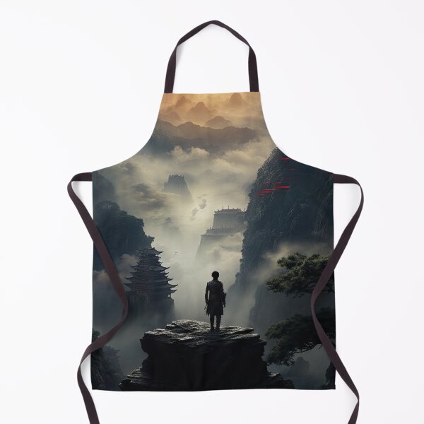 Item preview, Chinese Mountains designed and sold by OccultDreams.
