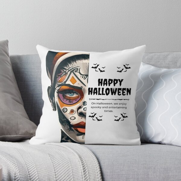 Man Face  Throw Pillow for Sale by Needlessworks