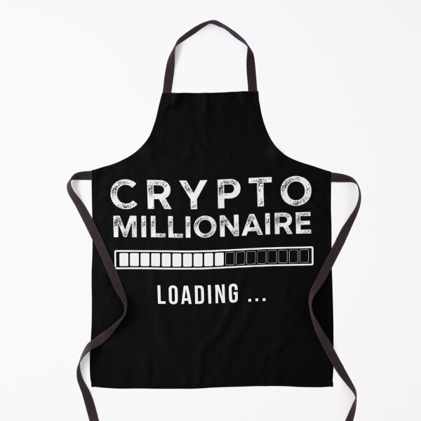 Item preview, Crypto Millionaire Loading Funny Cryptocurrency Bitcoin Ethereum quote designed and sold by RanirO.