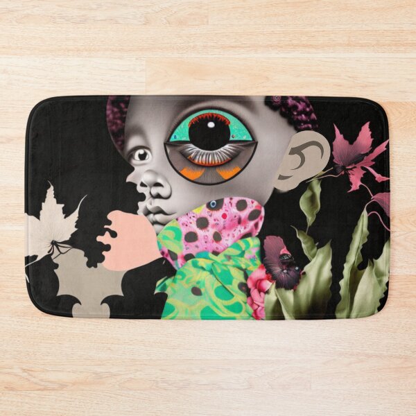 Item preview,  Surreal Collage Doll Face - Dark Acadamia Artwork  designed and sold by KrisantoArts.