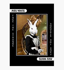 Mrs White Photographic Print