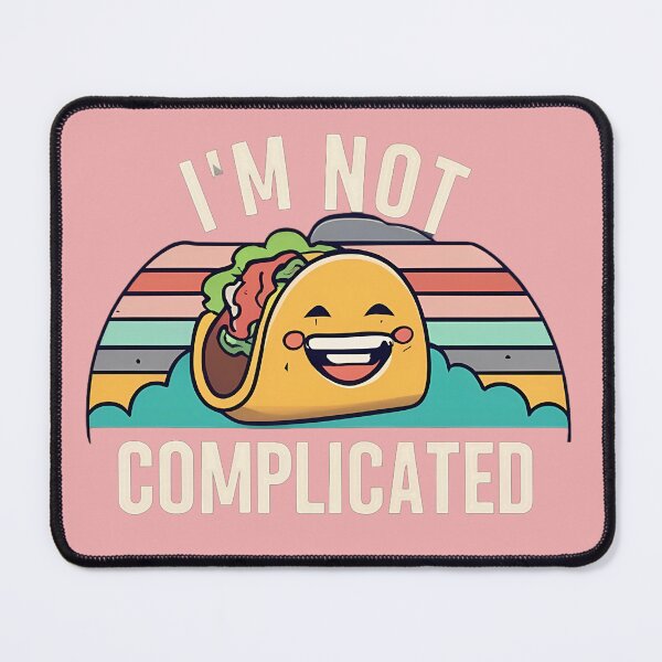 Item preview, I'm Not Complicated designed and sold by Daniel House.