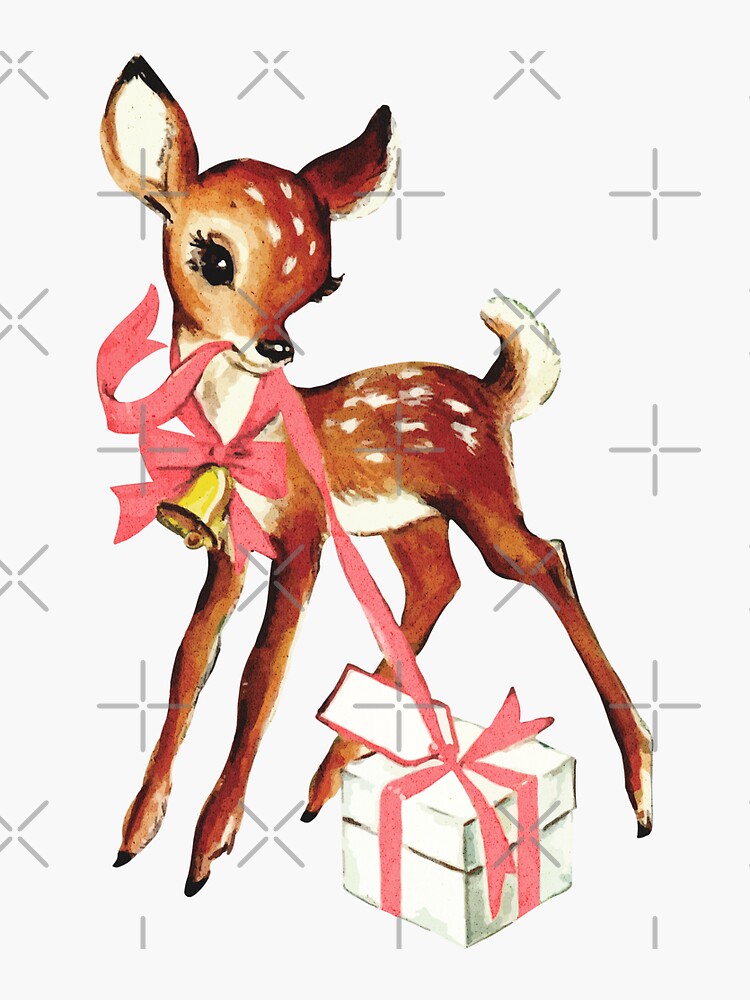 Preppy Holly Christmas Gift Sticker | Set of 24