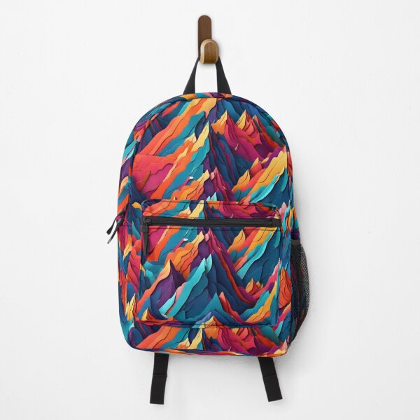 Item preview, Retro Mountains Pattern designed and sold by Patternliss.