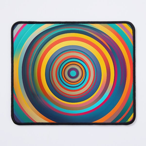 Item preview, Abstract Colorful Concentric Circles Design designed and sold by Jollys-ArtShop.