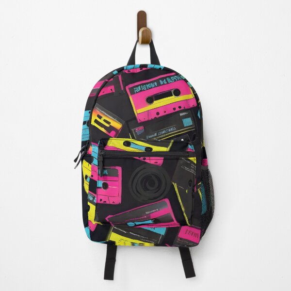 Item preview, Background with Retro Cassette Tapes designed and sold by ThePastinPrints.