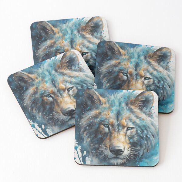 Item preview, The Elegant Strength of the Wolf in Digital Art designed and sold by Artedig.