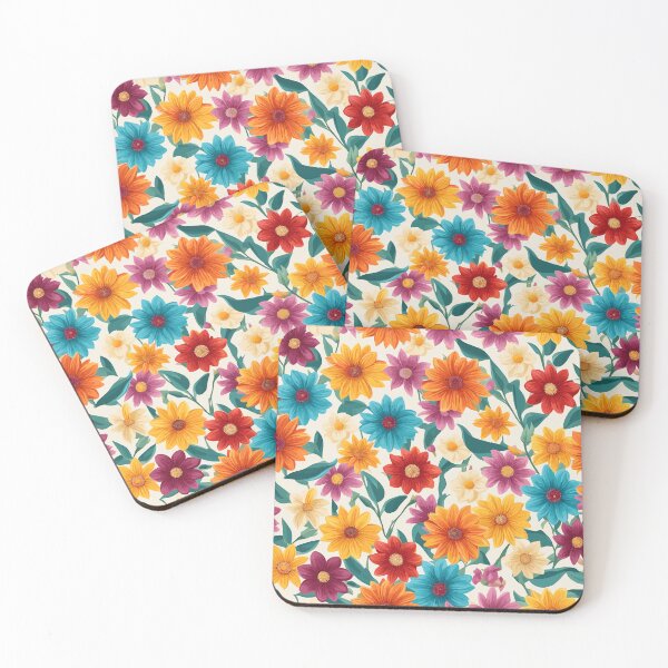 Item preview, Wax Flowers Pattern designed and sold by WildlifeInc.