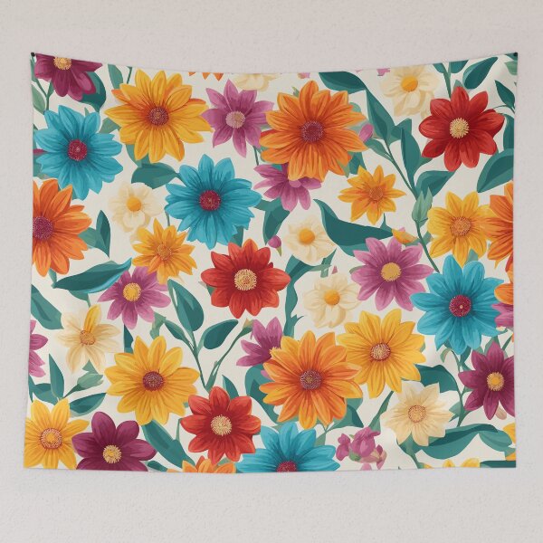 Item preview, Wax Flowers Pattern designed and sold by WildlifeInc.