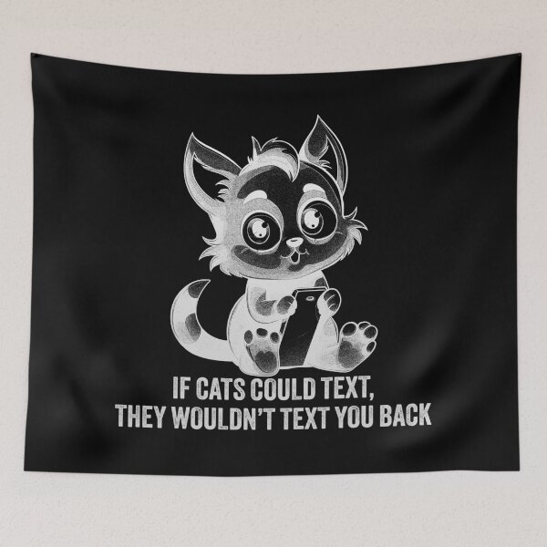Item preview, If Cats Could Text designed and sold by Texterns.