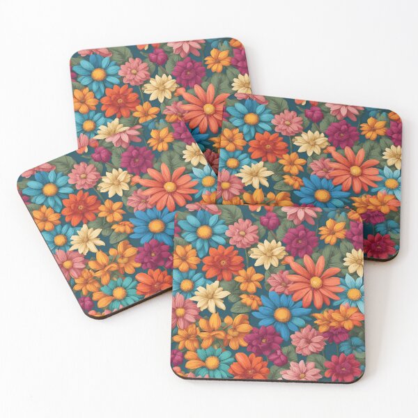 Item preview, Wax Flowers Pattern designed and sold by WildlifeInc.