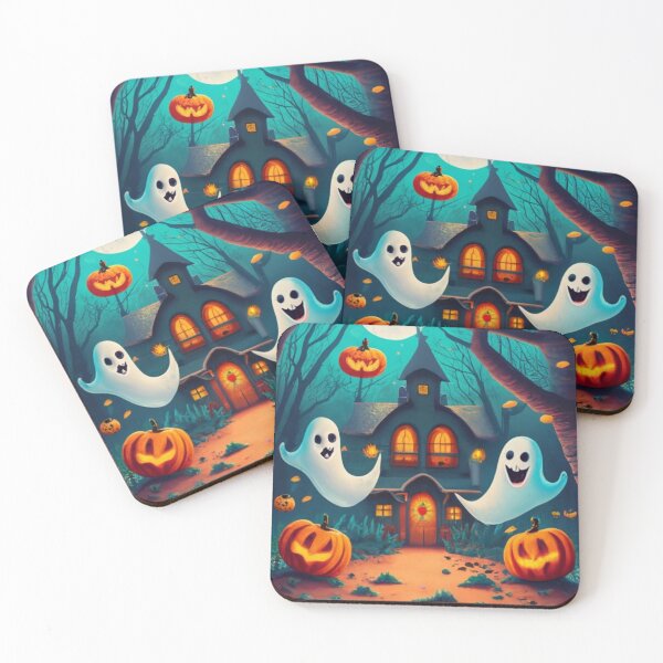 Item preview, Ghosts & pumpkins having fun! designed and sold by Studio-DesignWw.