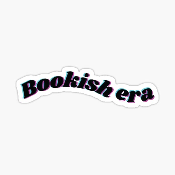 In My Bookish Era Sticker Book Lover Gift Reading Journal Stickers