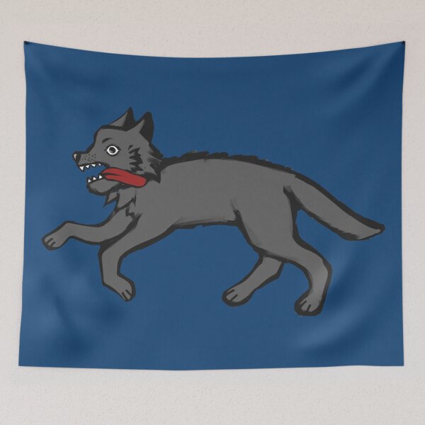 Item preview, Poorly Drawn Wolf designed and sold by necrorave.
