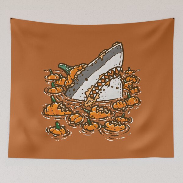 Item preview, Pumpkin Destruction Shark designed and sold by nickv47.