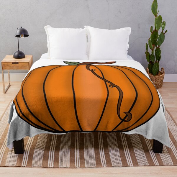 Aperçu de l'œuvre Jolie petite citrouille d'automne orange créée et vendue par OliviaBgdi.