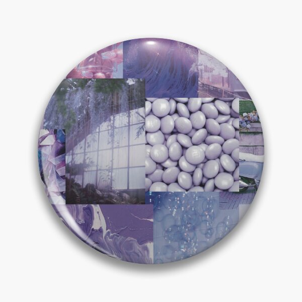 Item preview, lavender collage wallpaper designed and sold by hales3204.