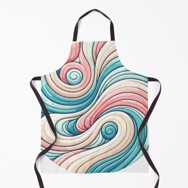 Item preview, Pastel Swirling Wave Abstract Artwork designed and sold by OniumEth.
