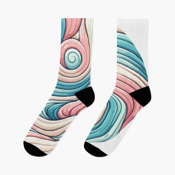Item preview, Pastel Swirling Wave Abstract Artwork designed and sold by OniumEth.