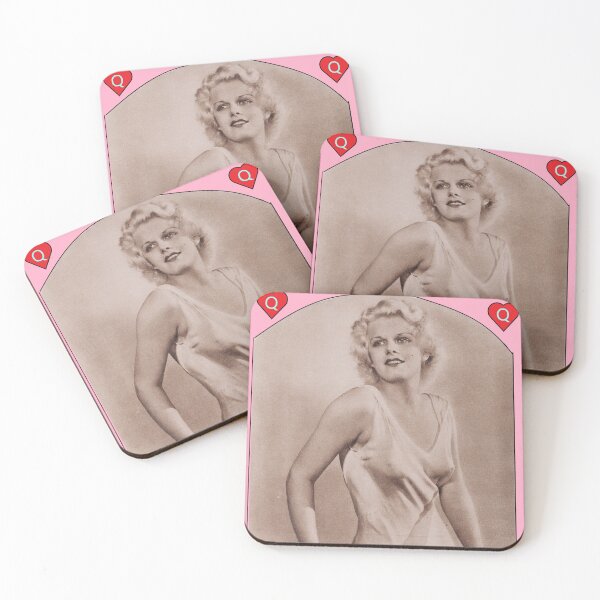 Item preview, JEAN HARLOW Queen of Hearts designed and sold by Love30smovies.