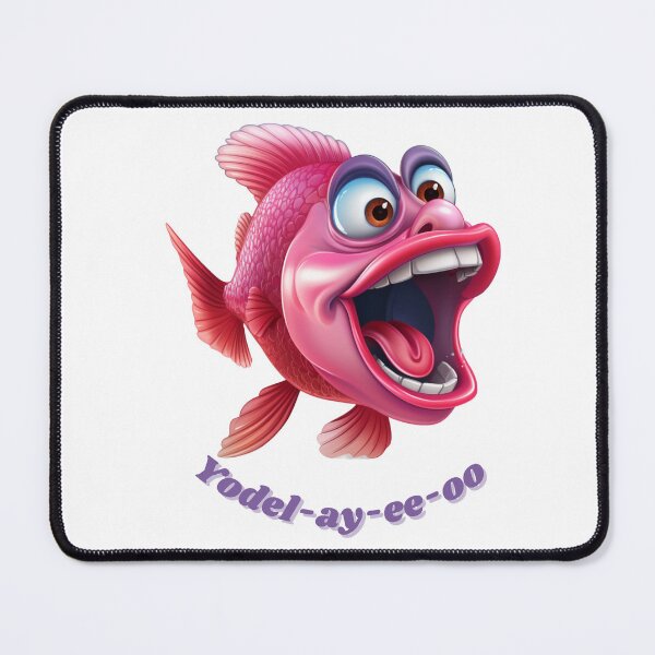 Item preview, Yodeling Fish! designed and sold by liana campbell.