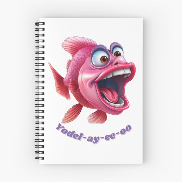 Item preview, Yodeling Fish! designed and sold by liana campbell.