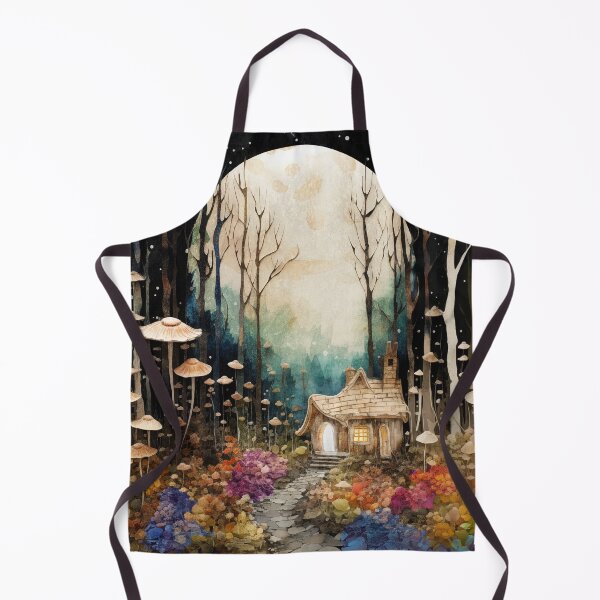 Item preview, Mushroom Cottage designed and sold by Sasha Art Gallery.