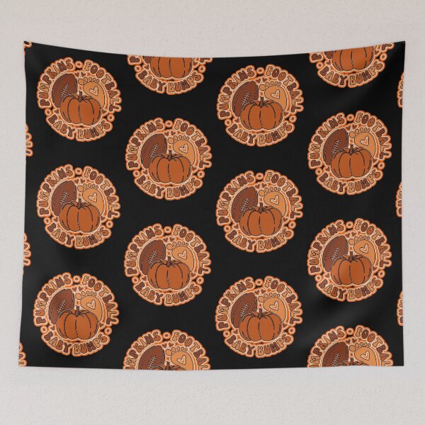 Item preview, Pumpkins Football Baby Bumps   designed and sold by WoodburyLake.