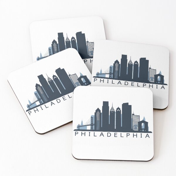 Artikelvorschau, Philadelphia-Skyline entworfen und verkauft von Jordan  Macallan.
