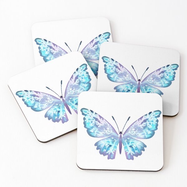Item preview, Winter Themed Crystal butterfly designed and sold by HcnDesigner.